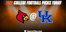 Free College Football Picks Today: Kentucky Wildcats vs Louisville Cardinals 11/26/22