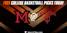 Free College Basketball Picks Today: Miami (OH) Redhawks vs Indiana Hoosiers 11/20/22