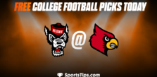 Free College Football Picks Today: Louisville Cardinals vs North Carolina State Wolfpack 11/19/22