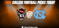 Free College Football Picks Today: North Carolina Tar Heels vs North Carolina State Wolfpack 11/25/22