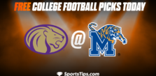 Free College Football Picks Today: Memphis Tigers vs North Alabama 11/19/22