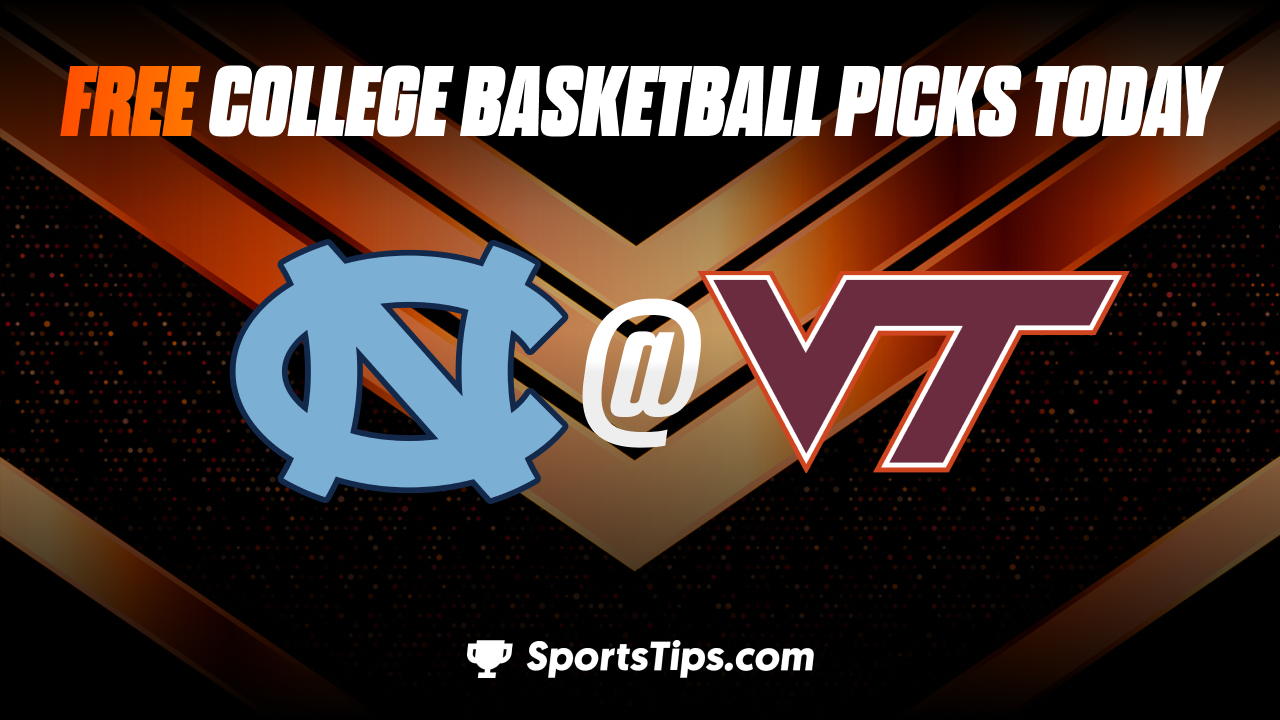 Free College Basketball Picks Today: Virginia Tech Hokies vs North Carolina Tar Heels 12/4/22
