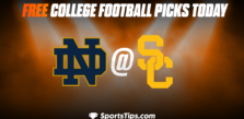Free College Football Picks Today: Southern California Trojans vs Notre Dame Fighting Irish 11/26/22