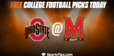 Free College Football Picks Today: Maryland Terrapins vs Ohio State Buckeyes 11/19/22