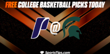 Free College Basketball Picks Today: Portland Pilots vs Michigan State Spartans 11/27/22