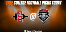 Free College Football Picks Today: New Mexico Lobos vs San Diego State Aztecs 11/18/22