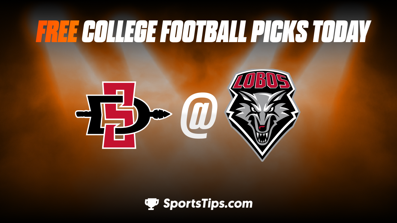 Free College Football Picks Today: New Mexico Lobos vs San Diego State Aztecs 11/18/22