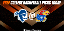 Free College Basketball Picks Today: Kansas Jayhawks vs Seton Hall Pirates 12/1/22