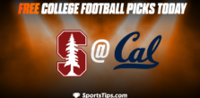 Free College Football Picks Today: California Golden Bears vs Stanford Cardinal 11/19/22