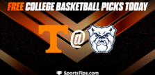 Free College Basketball Picks Today: Tennessee Volunteers vs Butler Bulldogs 11/23/22