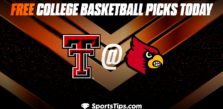Free College Basketball Picks Today: Louisville Cardinals vs Texas Tech Red Raiders 11/22/22