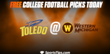 Free College Football Picks Today: Western Michigan Broncos vs Toledo Rockets 11/25/22