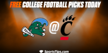 Free College Football Picks Today: Cincinnati Bearcats vs Tulane Green Wave 11/25/22