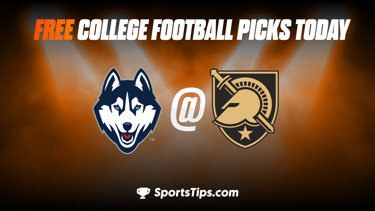 Free College Football Picks Today: Army West Point Black Knights vs Connecticut Huskies 11/19/22