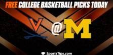 Free College Basketball Picks Today: Michigan Wolverines vs Virginia Cavaliers 11/29/22