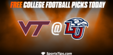 Free College Football Picks Today: Liberty Flames vs Viriginia Tech Hokies 11/19/22
