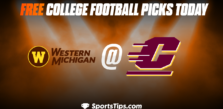 Free College Football Picks Today: Central Michigan Chippewas vs Western Michigan Broncos 11/16/22