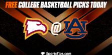 Free College Basketball Picks Today: Auburn Tigers vs Winthrop Eagles 11/15/22