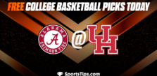 Free College Basketball Picks Today: Houston Cougars vs Alabama Crimson Tide 12/10/22