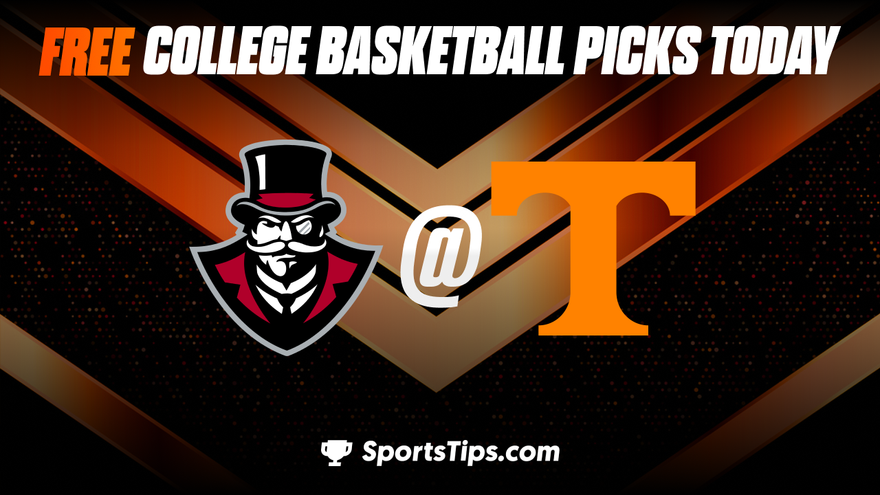 Free College Basketball Picks Today: Tennessee Volunteers vs Austin Peay Governors 12/21/22