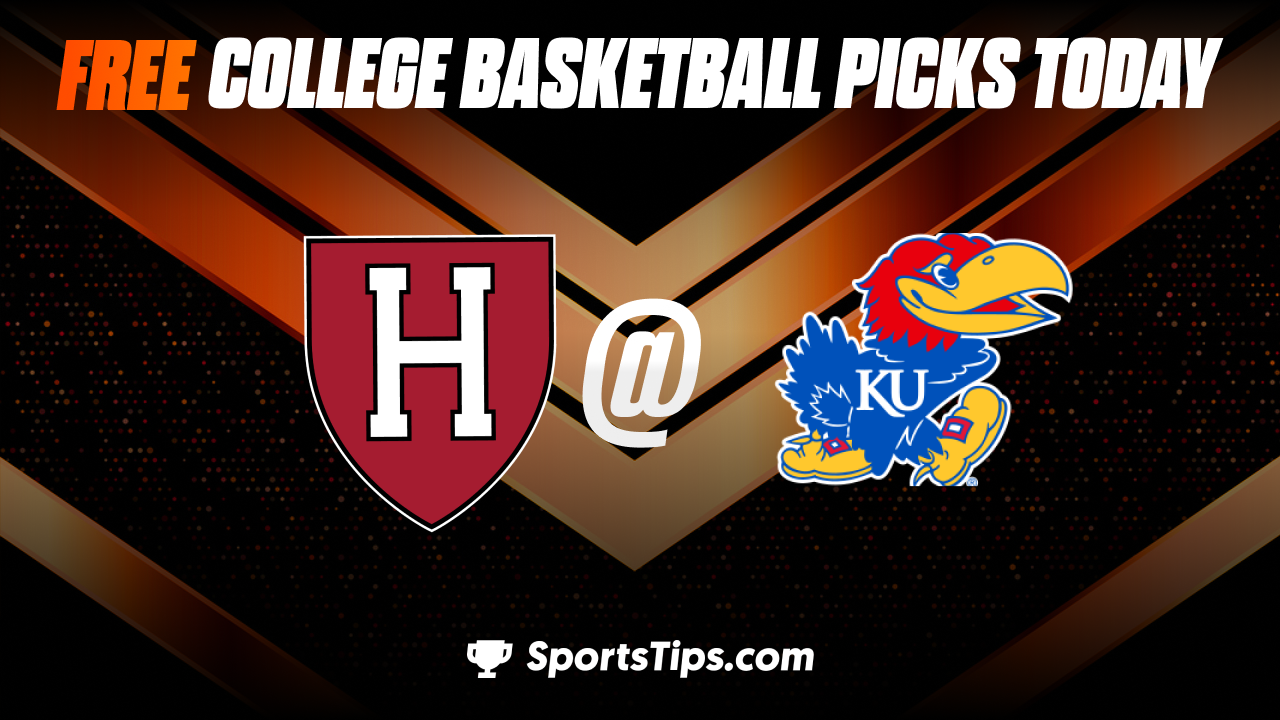 Free College Basketball Picks Today: Kansas Jayhawks vs Harvard Crimson 12/22/22