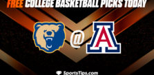Free College Basketball Picks Today: Arizona Wildcats vs Morgan State Bears 12/22/22