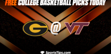 Free College Basketball Picks Today: Virginia Tech Hokies vs Grambling State Tigers 12/17/22