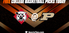 Free College Basketball Picks Today: Purdue Boilermakers vs Davidson Wildcats 12/17/22