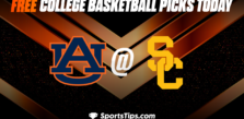 Free College Basketball Picks Today: USC Trojans vs Auburn Tigers 12/18/22
