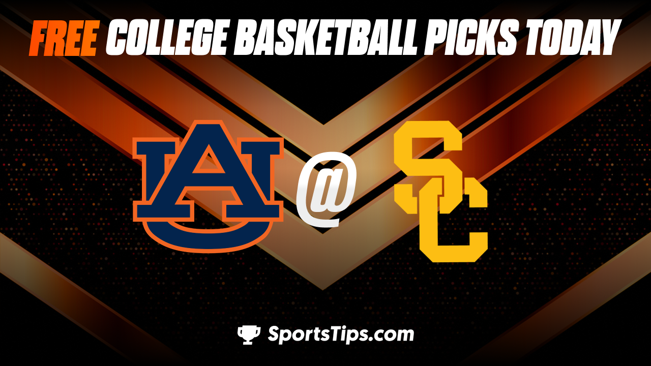 Free College Basketball Picks Today: USC Trojans vs Auburn Tigers 12/18/22