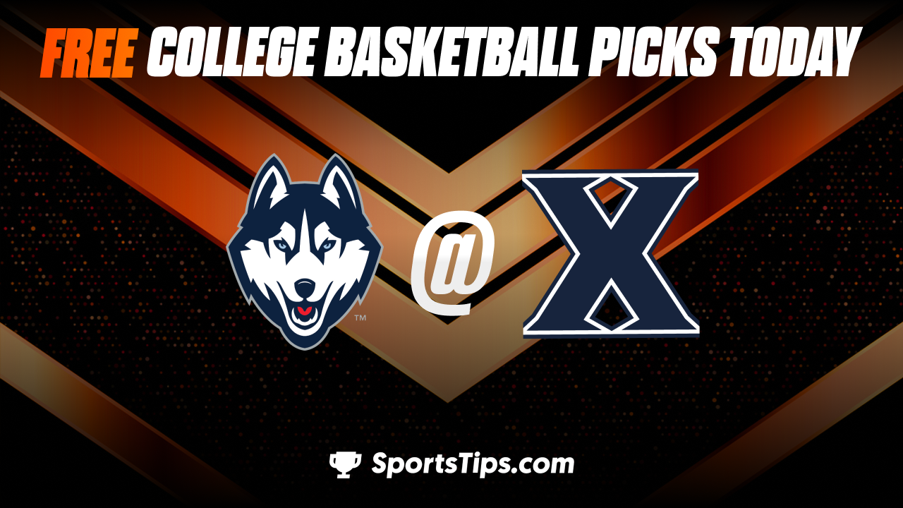 Free College Basketball Picks Today: Xavier Musketeers vs Connecticut Huskies 12/31/22
