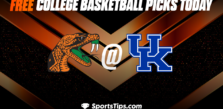 Free College Basketball Picks Today: Kentucky Wildcats vs Florida A&M Rattlers 12/21/22