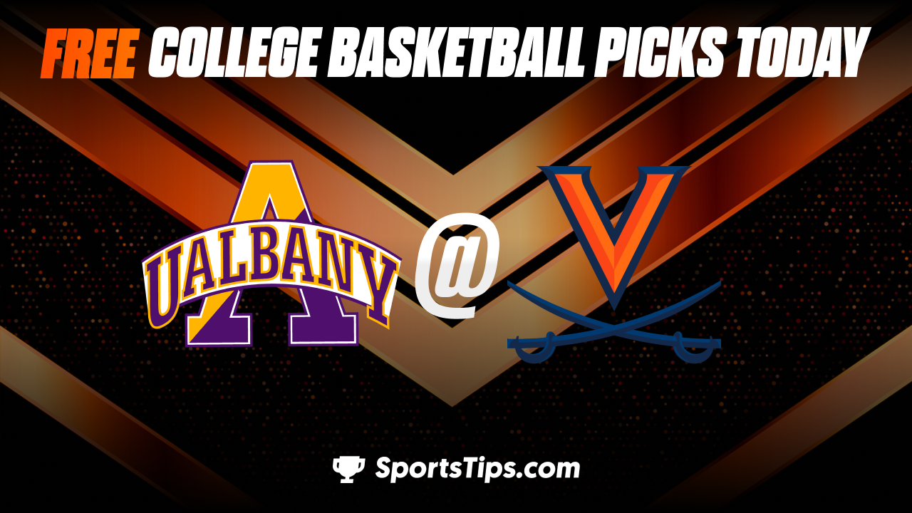 Free College Basketball Picks Today: Virginia Cavaliers vs Albany Great Danes 12/28/22