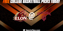 Free College Basketball Picks Today: Indiana Hoosiers vs Elon Phoenix 12/20/22