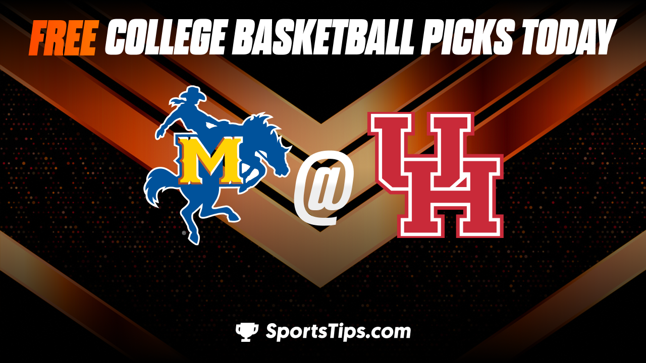 Free College Basketball Picks Today: Houston Cougars vs McNeese State Cowboys 12/21/22