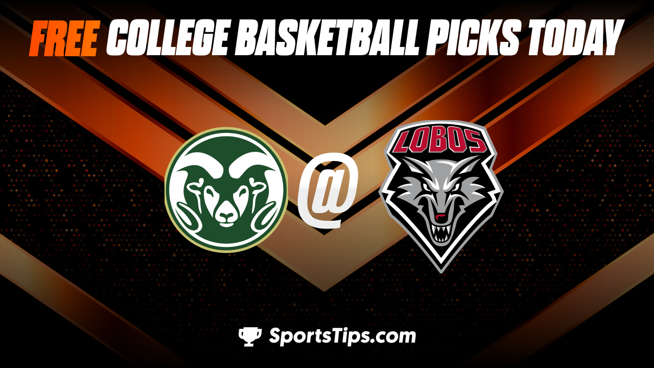 Free College Basketball Picks Today: New Mexico Lobos vs Colorado State Rams 12/28/22