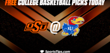 Free College Basketball Picks Today: Kansas Jayhawks vs Oklahoma State Cowboys 12/31/22