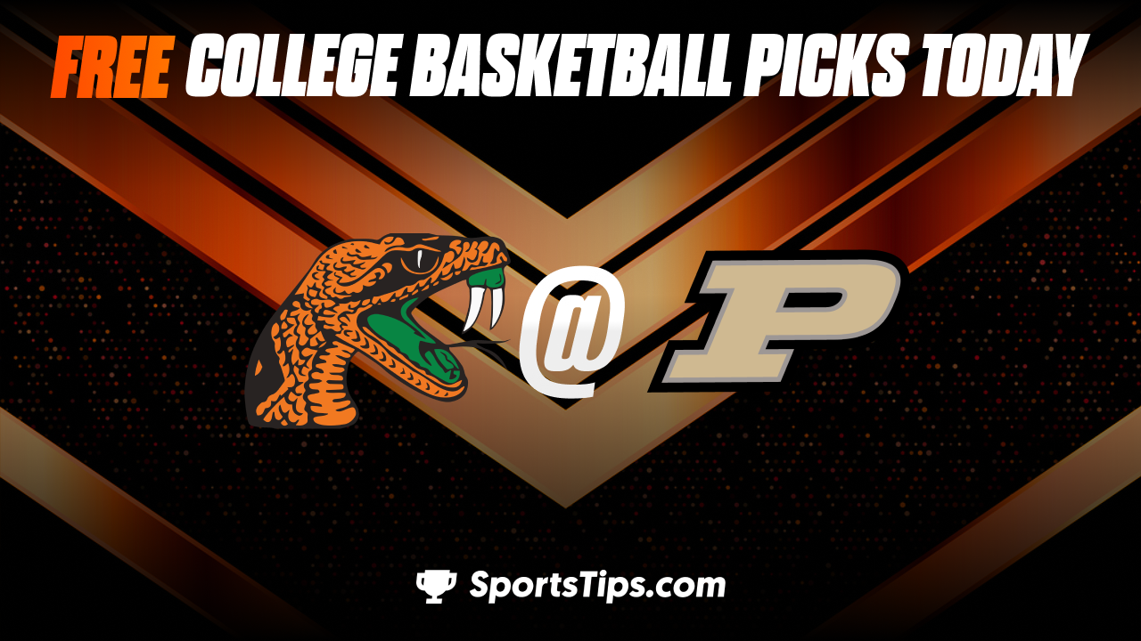 Free College Basketball Picks Today: Purdue Boilermakers vs Florida A&M Rattlers 12/29/22