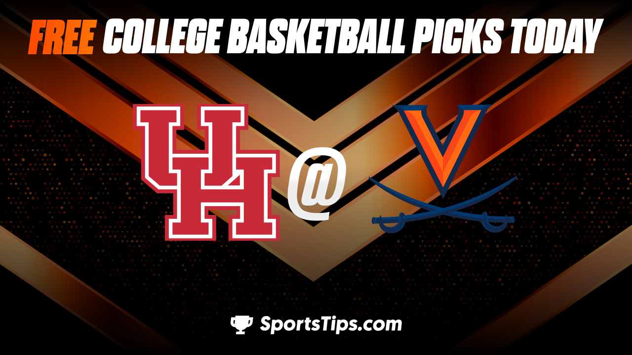 Free College Basketball Picks Today: Virginia Cavaliers vs Houston Cougars 12/17/22