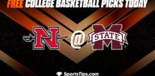 Free College Basketball Picks Today: Mississippi State Bulldogs vs Nicholls State Colonels 12/17/22
