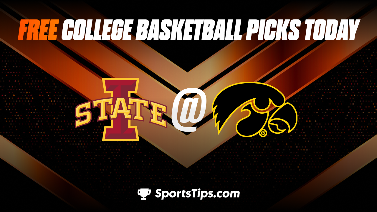 Free College Basketball Picks Today: Iowa Hawkeyes vs Iowa State Cyclones 12/8/22