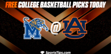 Free College Basketball Picks Today: Memphis Tigers vs Auburn Tigers 12/10/22