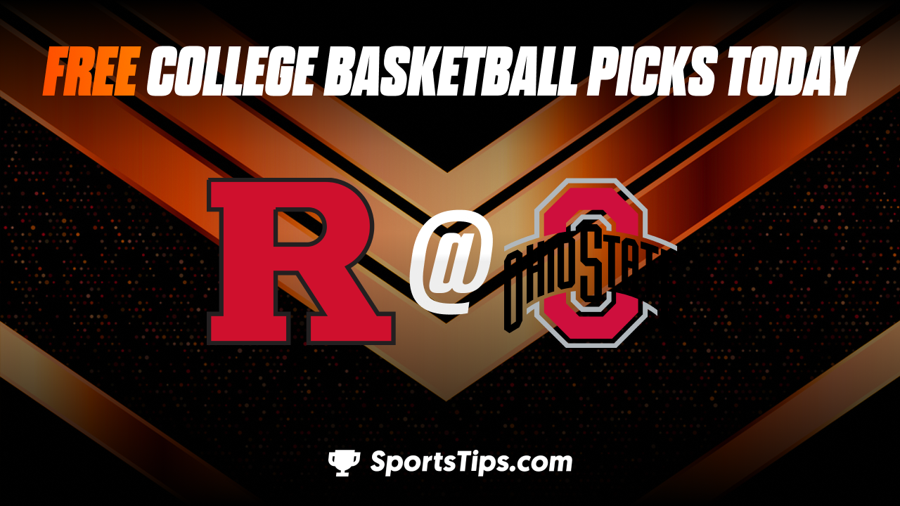 Free College Basketball Picks Today: Ohio State Buckeyes vs Rutgers Scarlet Knights 12/8/22