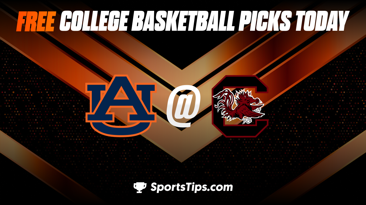 Free College Basketball Picks Today: South Carolina Gamecocks vs Auburn Tigers 1/21/23