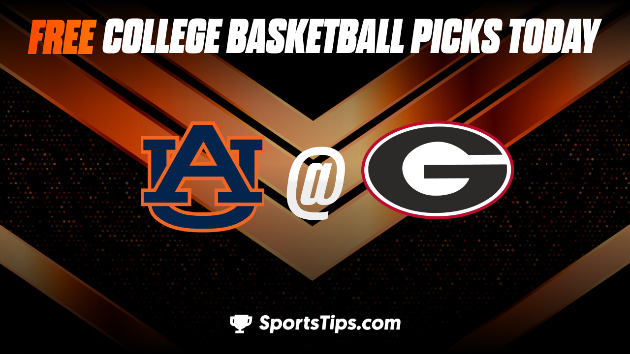 Free College Basketball Picks Today: Georgia Bulldogs vs Auburn Tigers 1/4/23