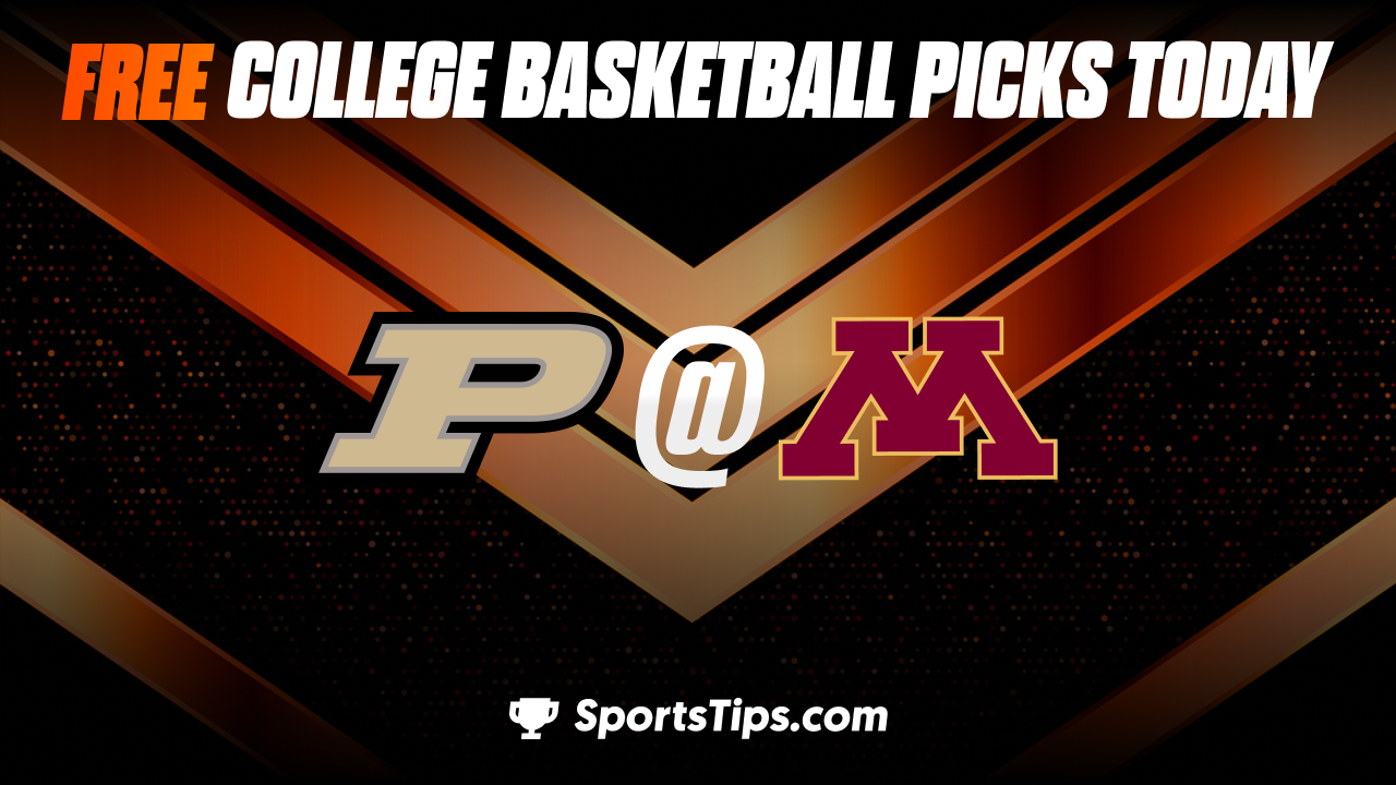Free College Basketball Picks Today: Minnesota Golden Gophers vs Purdue Boilermakers 1/19/23