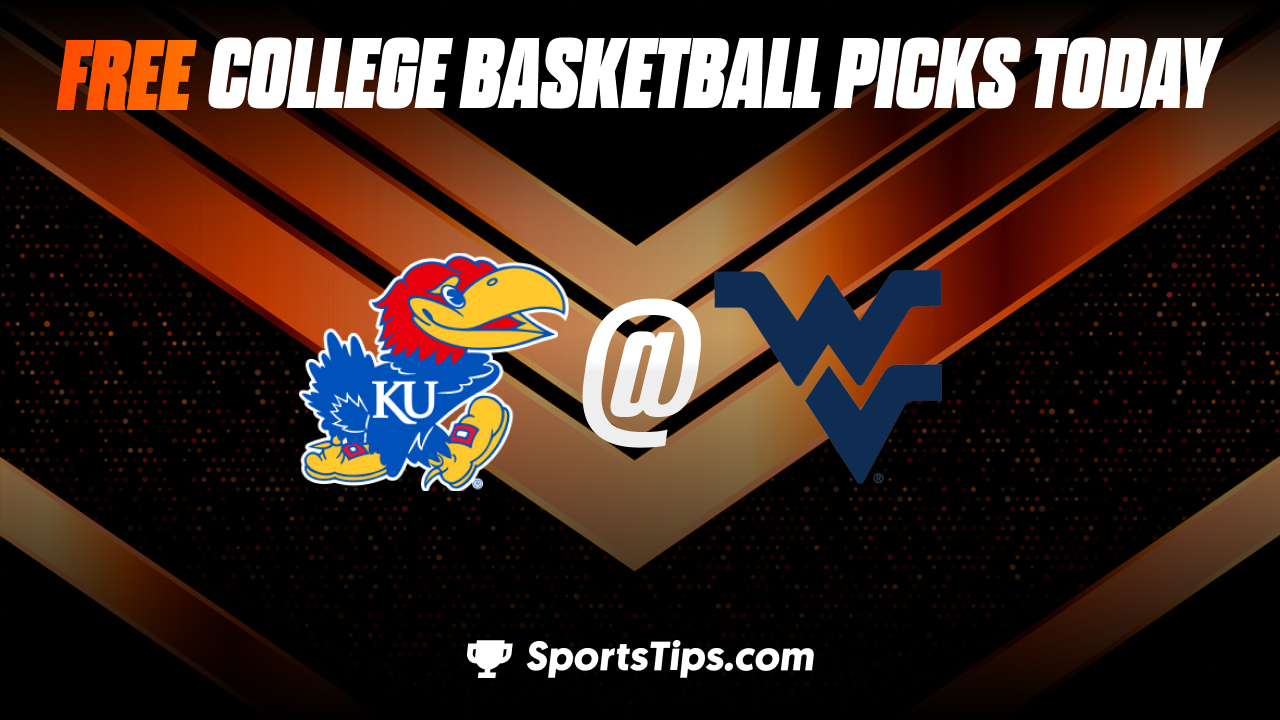 Free College Basketball Picks Today: West Virginia Mountaineers vs Kansas Jayhawks 1/7/23
