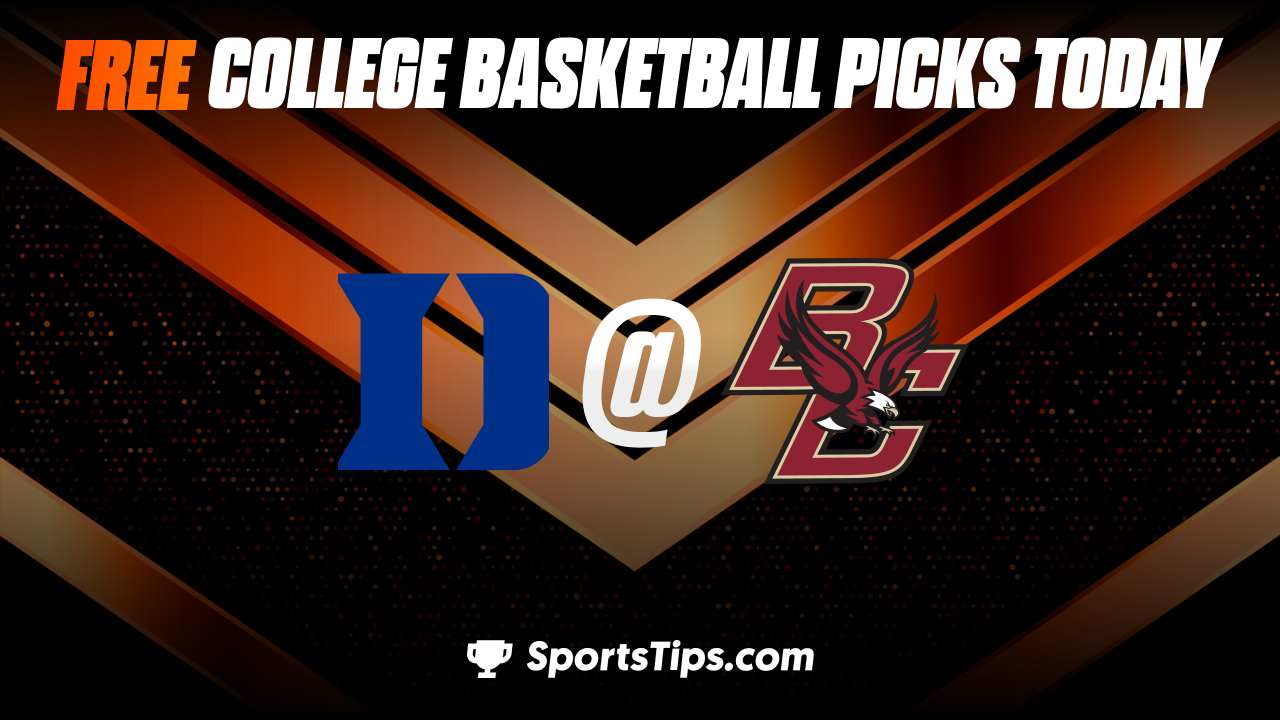 Free College Basketball Picks Today: Boston College Eagles vs Duke Blue Devils 1/7/23