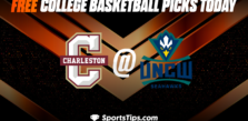 Free College Basketball Picks Today: North Carolina Wilmington Seahawks vs Charleston Cougars 1/11/23