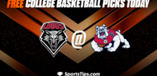 Free College Basketball Picks Today: Fresno State Bulldogs vs New Mexico Lobos 1/3/23